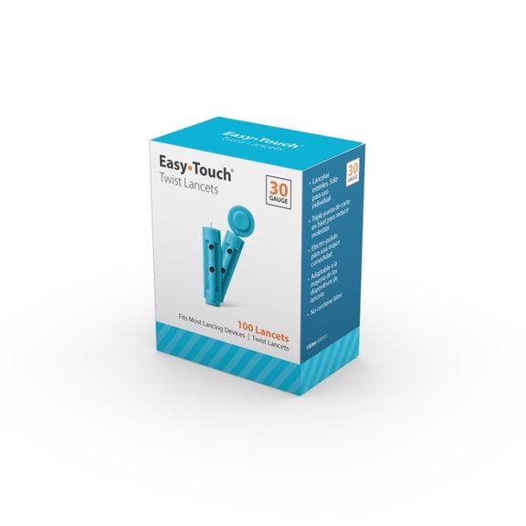 Easy Touch Twist Lancets 30G, 830101, Box of 100