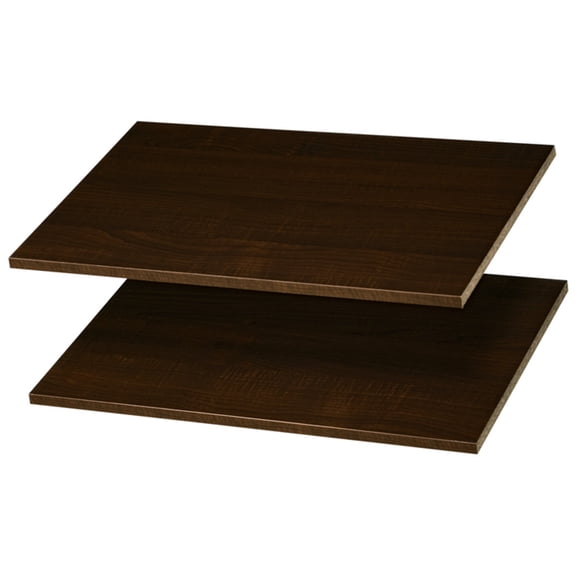 Easy Track RS1423-T Composite/Laminate Truffle Wall Mount Shelf 14 H x 24 W in.