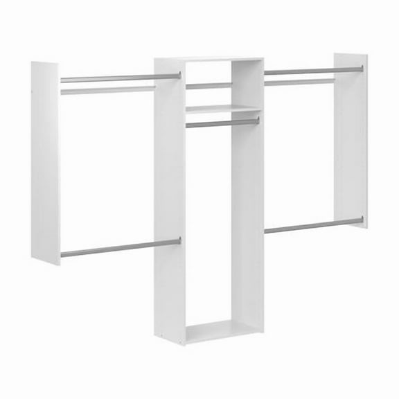 Easy Track Create Collection Wood Laminate Closet Kit