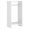 thumbnail image 1 of Easy Track 680099-WH Double Hang Heavy Duty Kit for Closet Organizer, White, 1 of 1