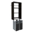 thumbnail image 1 of Easy Track 680139-TR Hamper Closet Kit - Truffle, Wood, 1 of 6