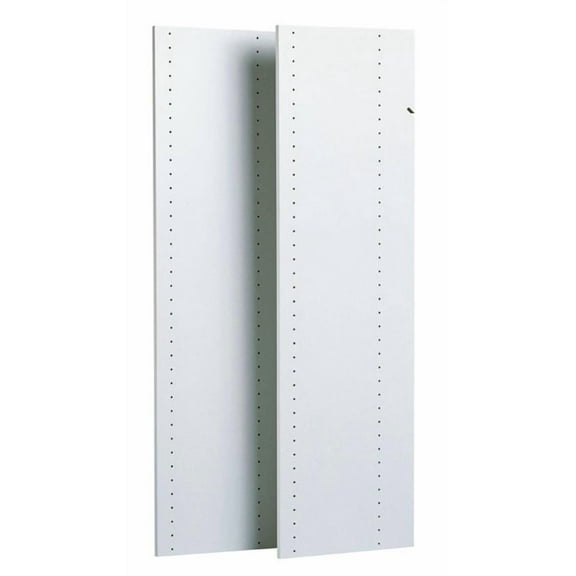 Easy Track Closet 2 Count 48 in. White Vertical Panels - RV1447