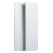 Easy Track Closet 2 Count 48 in. White Vertical Panels - RV1447