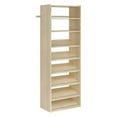 thumbnail image 1 of Easy Track Essential Shoe Tower Storage and Organizer Kit, Honey Blonde, 1 of 3