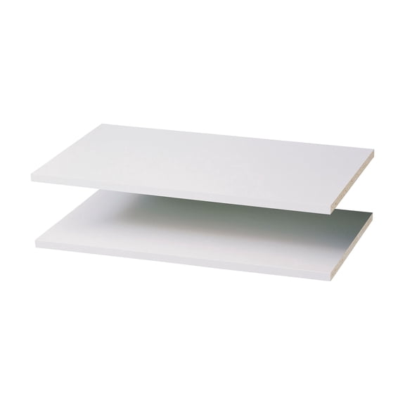 Easy Track Laminated Closet Shelf - Single Pack