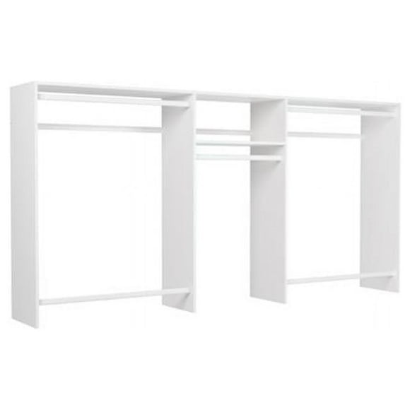 Easy Track OK1448 4 to 8 ft.Wide Closet Kit&#44; White
