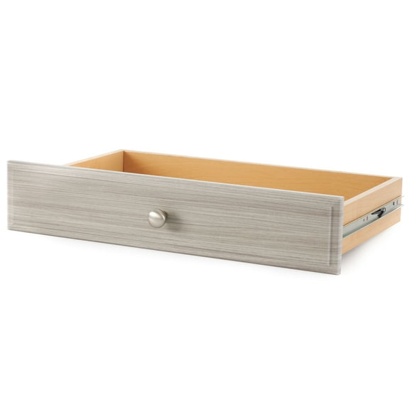 Easy Track RD04-CGON 4-Inch Deluxe Drawer for Closet Storage Tower Kit, Grey