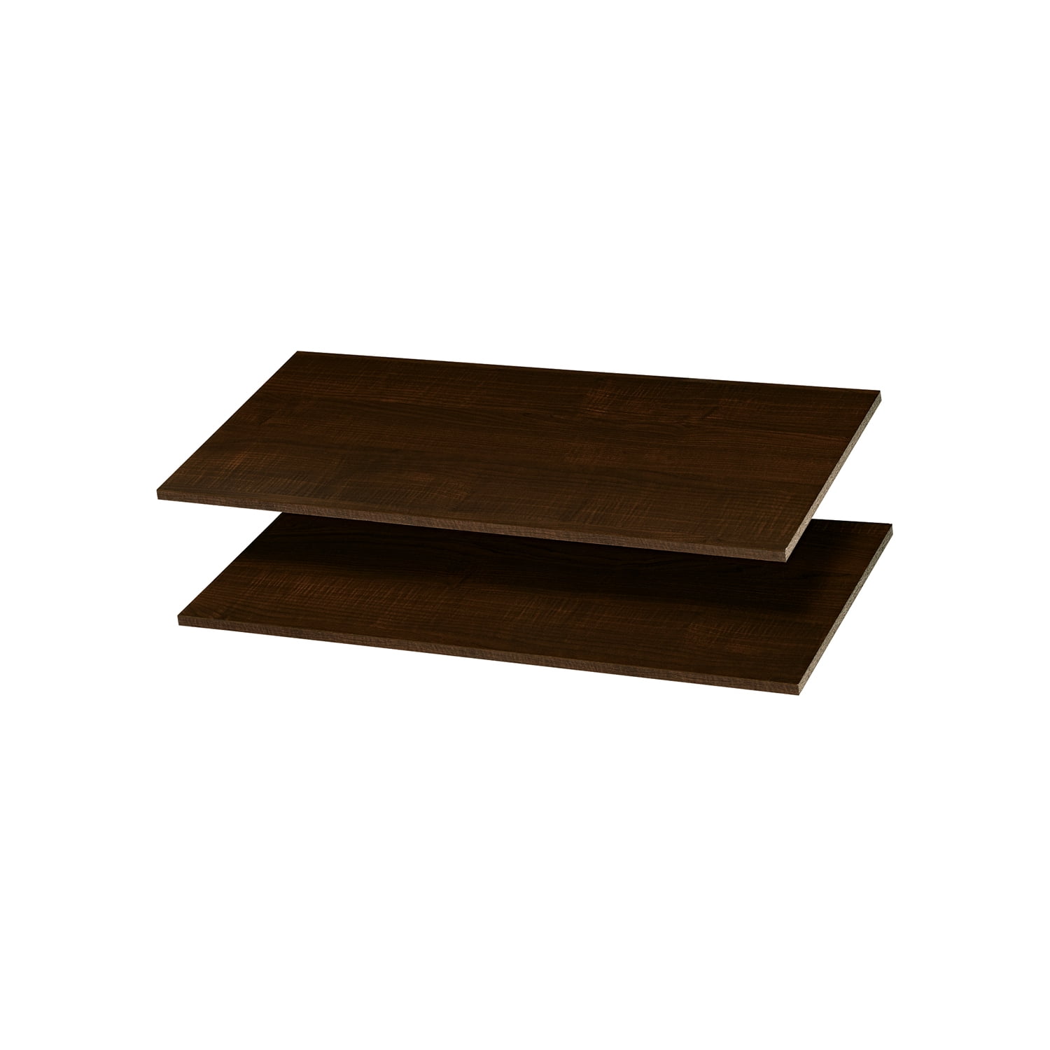 Easy Track RS1436TON 35 Inch Organizer Closet Shelves, Truffle Brown