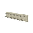 thumbnail image 1 of Easy Track Ra1200-Cg Sliding Tie Rack - Weathered Grey, 1 of 3