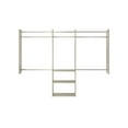 thumbnail image 1 of Easy Track Rb1460-Cg 4'-8' Deluxe Starter Closet Kit - Weathered Grey, 1 of 2