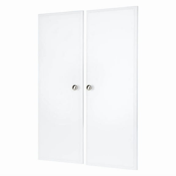 Easy Track Rp1236 35" Tall Deluxe Doors For Easy Track Closet System - White