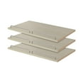 thumbnail image 1 of Easy Track Rs1600-Cg 24" Shoe Shelves - Weathered Grey (3 Count), 1 of 6