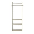 thumbnail image 1 of Easy Track Rv1472-Cg 25.125" x 14" x 72" Weathered Grey Hanging tower Closet Kit, 1 of 4