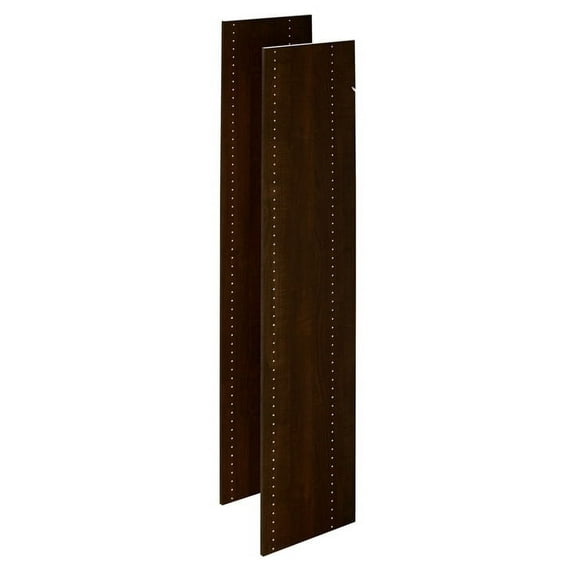 Easy Track RV72-T 72 in. Verticals Panels Truffle - Piece of 2