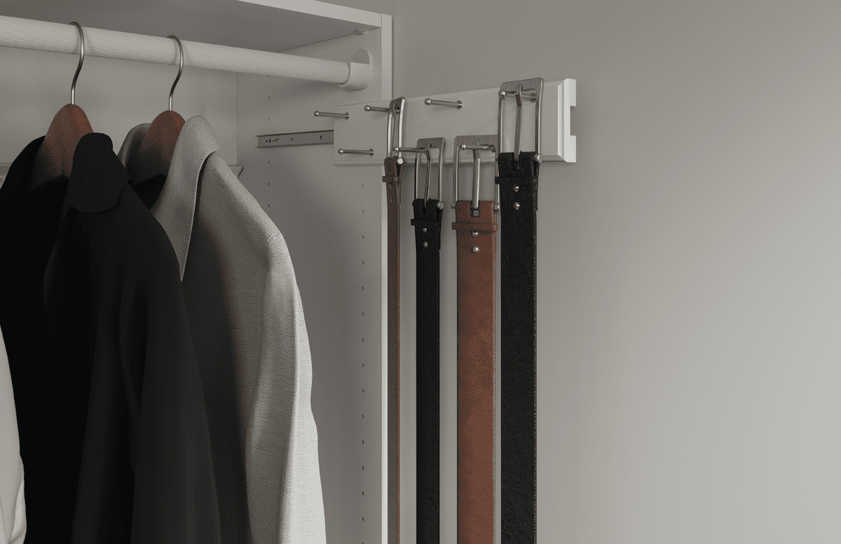 Sliding Track For Rack Easy Track Sliding Belt Rack - Single Pack — Residential Use, Standard ...