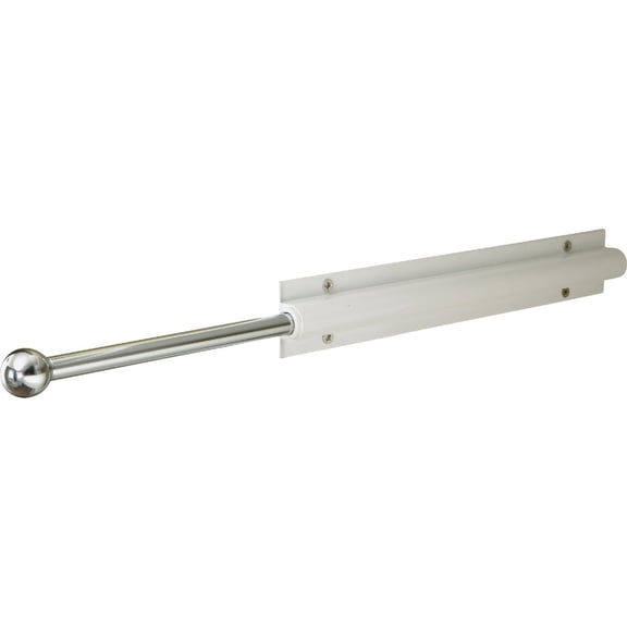 Easy Track Sliding Valet Closet Rod - Single Pack