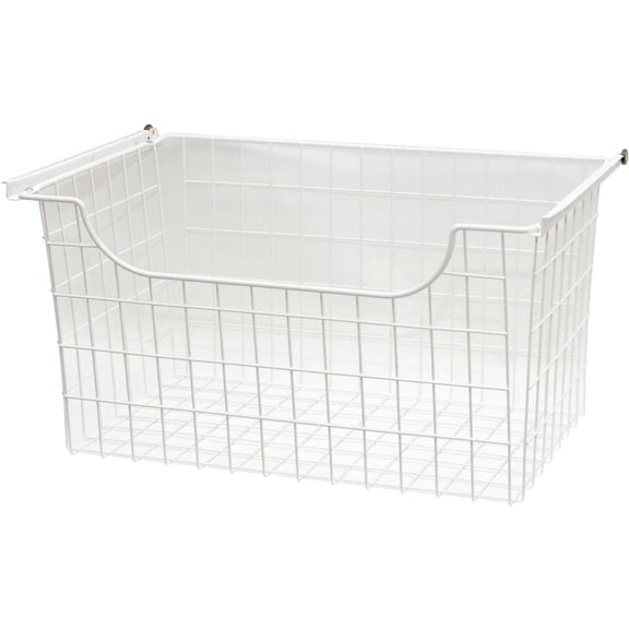 Easy Track - Stainless Steel Closet Organizer System - 12 in H x 24 in W x 14 in L, 1 Pack
