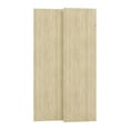 thumbnail image 1 of Easy Track Vertical 48 Inch Panels for Closet Organization, Honey (2 Pack), 1 of 2