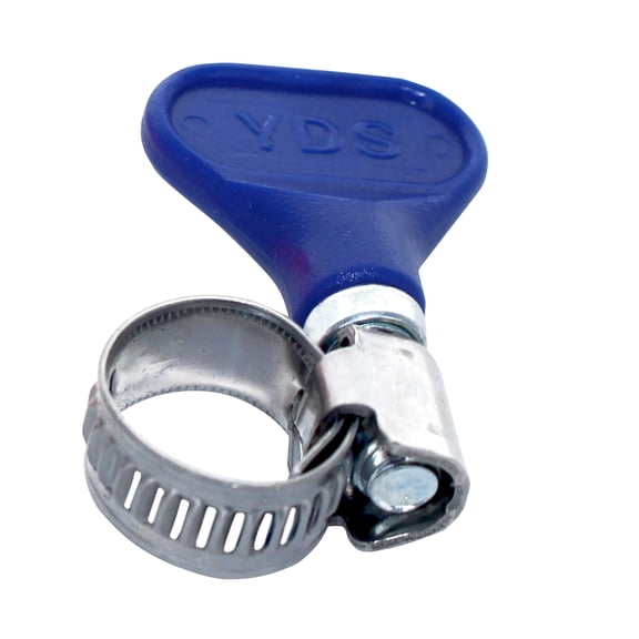 Easy-Turn Hose Clamp 1/2" (Blue)