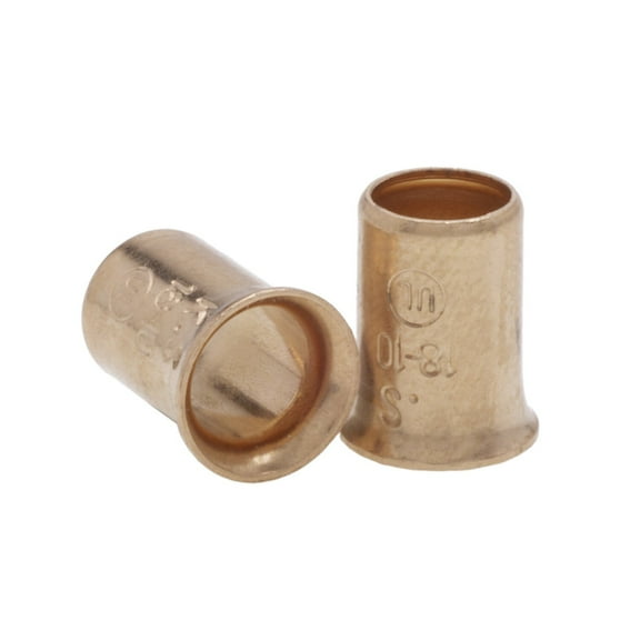 NSI SB1810 Easy-Twist Copper Crimp Sleeve Wire Connector, 18-10 AWG Wire Range, Pack of 100