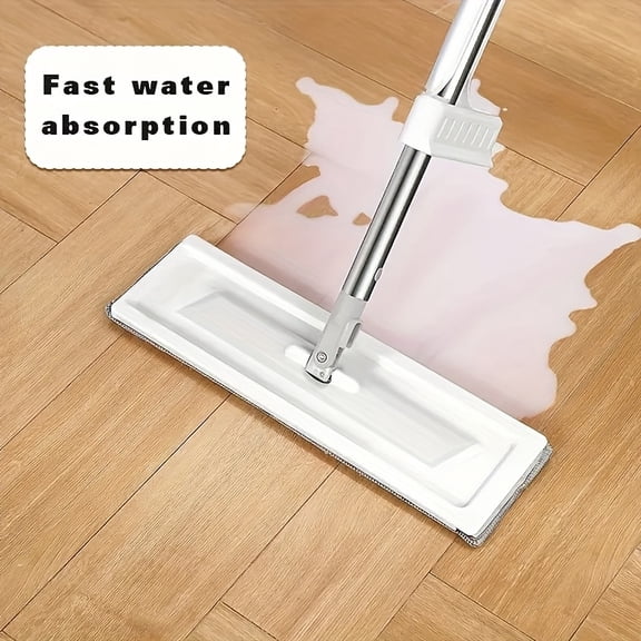 Easy To Twist And Hold Mop - Automatic Squeezing, Automatic Dehydration, Easy To Clean Floors, Glass, And Cars, Suitable For Kitchen, Living Room, Bathroom, Outdoor - Lazy Magic Mop Bucket