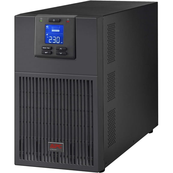 APC Easy UPS On-Line SRV 3000VA 120V Tower, Pure Sine Wave, Double-Conversion, 4 NEMA 5-20R Outlets, LCD Display, SRV3KA