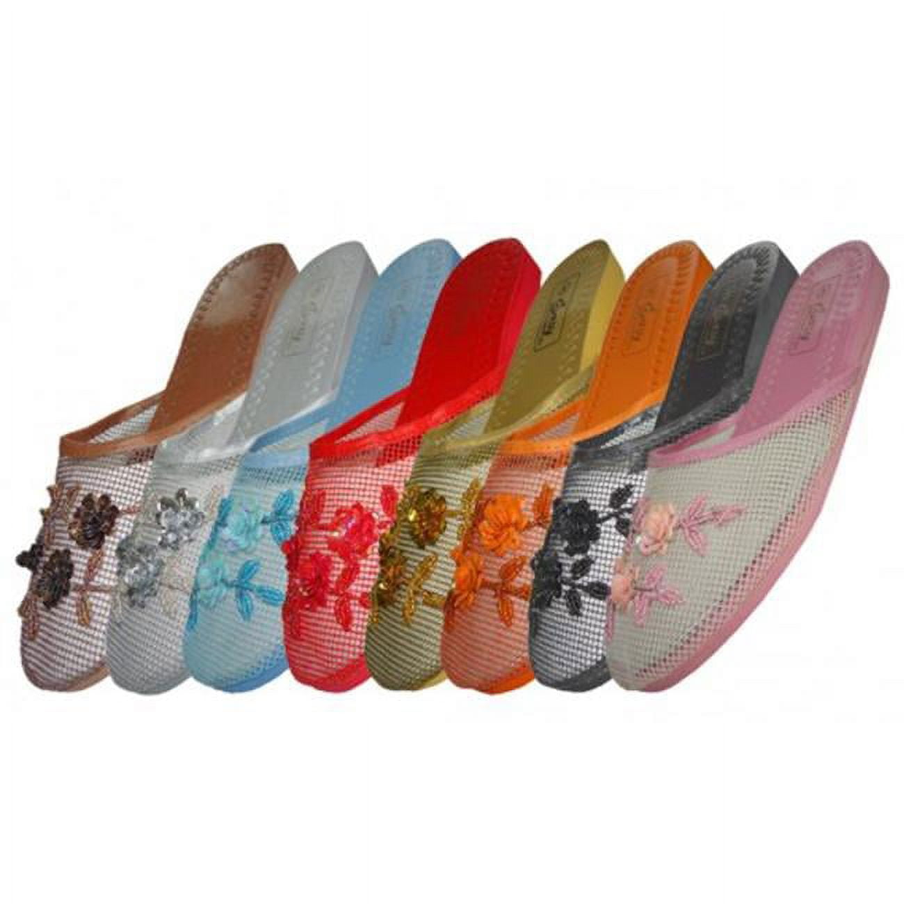 Easy USA S788-AA Lady Mesh Slippers, 48 Pairs - Walmart.com