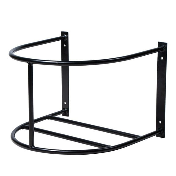 Easy-Up 5-Gallon Wall Mount Bucket Holder | Wall Mounted | Black Powder Coat