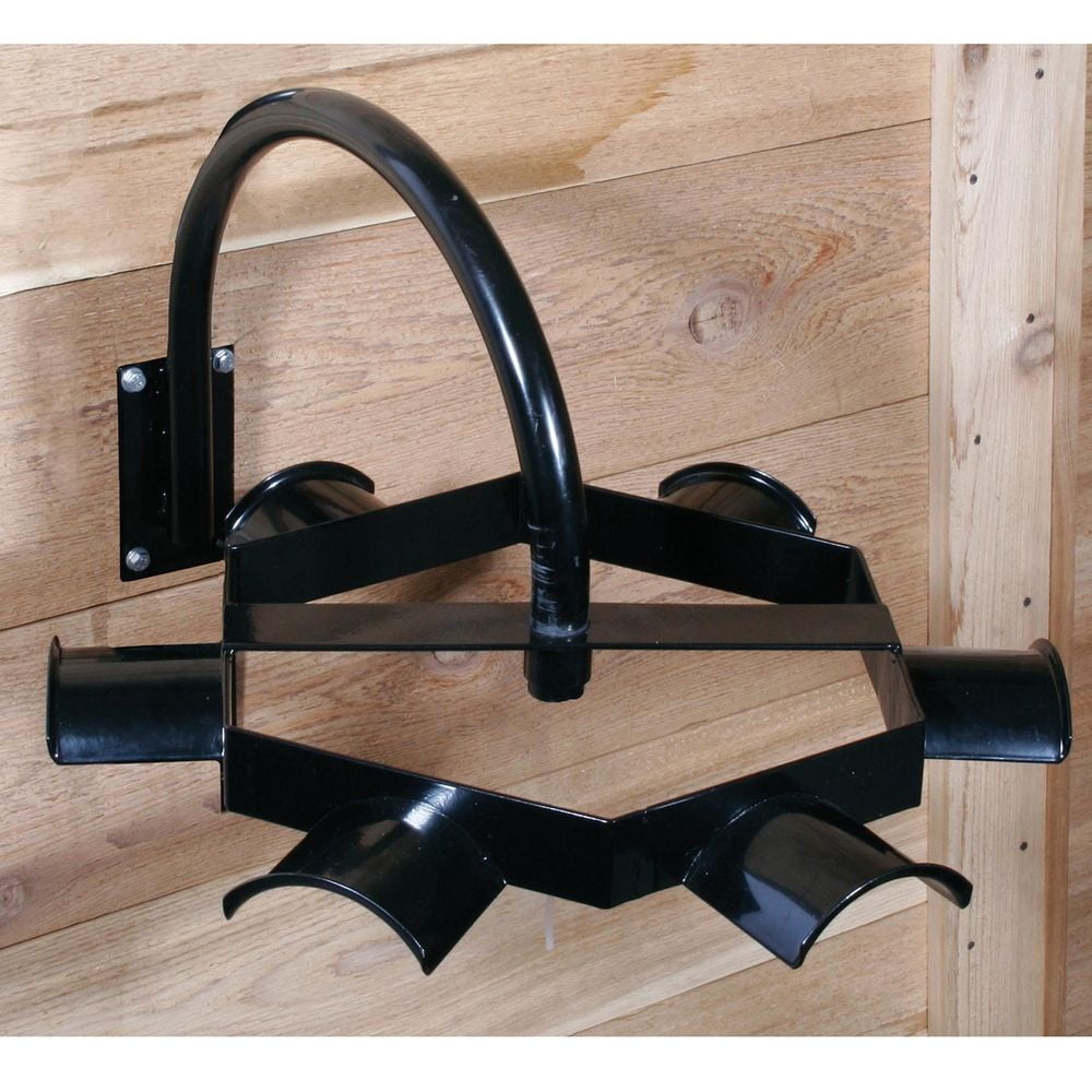 Easy-Up Carousel Tack Rack for Bridles & Halters | 21” Wall Projection ...