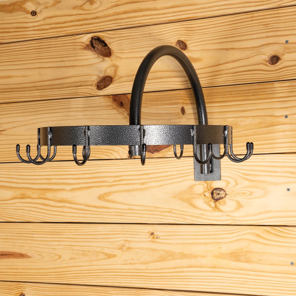 Easy-Up Pro Mounted Rotary XL Bridle Rack | Rotary Design | 12 Tack ...