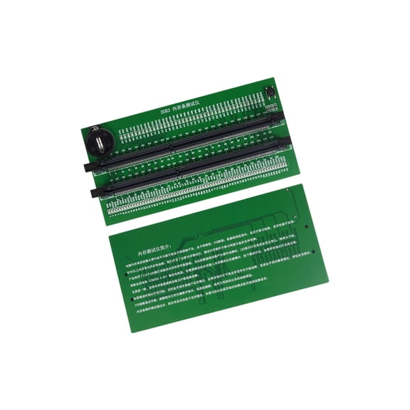 Easy Use Laptop Memory Test Card with LED Indicators, DDR5 DDR4 DDR3 Slot Diagnostic Tool for Notebooks