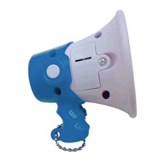 Easy Use Portable Megaphone Handheld Voice Loudspeaker with Recorder Easy Operate Teachers Cosplay Parties