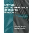 thumbnail image 1 of Pre-Owned Easy Use and Interpretation of SPSS for Windows: Answering Research Questions with Statistics (Paperback) 0805829598 9780805829594, 1 of 1