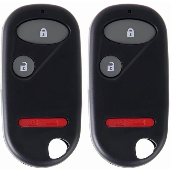 Easy to Use 2pcs Keyless Entry Remote Control Fits for 2003-2010 for Honda for Element 2002-2004 for Honda for CRV 2002-2005 for Honda for Civic Key Fob Replacement 0UCG8D-344H-A