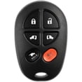 thumbnail image 1 of Key Fob for 2004 2005 2006 2007 2008 2009 2010 2011 2012 2013 2014 2015 2016 2017 2018 Toyota Sienna Keyless Entry Remote Control, 6-Button GQ43VT20T, Programming Guide Included, 1 of 6
