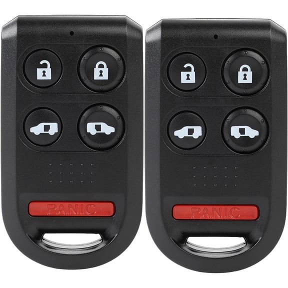 Easy to Use Key Fob Keyless Entry 2008-2011 for Chrysler for 300 5.7L, 2011-2014 for Dodge for Challenger 3.6L, 2013 for Jeep for Grand Cherokee OUCG8D-399H-A (2 PCS) 4 buttons 433Mhz