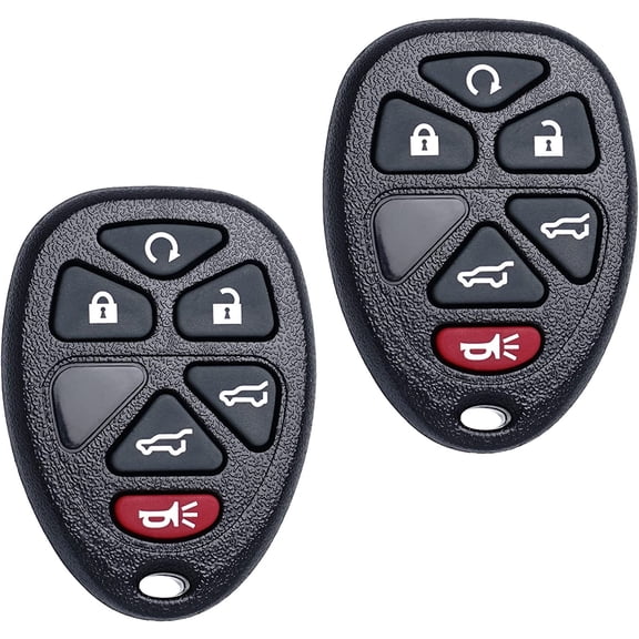 Easy to Use Key Fob Remote Replacement Fits for Chevy Tahoe Suburban Yukon/Yukon XL Cadillac Escalade ESV/EXT 2007 2008 2009 2010 2011 2012 2013 2014 Keyless Entry Remote Start Control 22951510