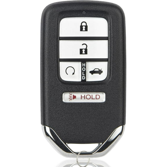 Easy to Use Key Fob Replacement Compatible with 2016-2021 Honda Civic (EX LX) Keyless Entry Remote Control FCC ID-KR5V2X (1-Pack)