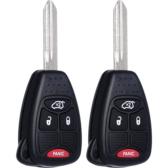 Easy to Use Key Fob Replacement Fits for Chrysler 300 2005-2007 Sebring 200 Aspen Charger Avenger Jeep Commander Grand Cherokee 2005-2007 Liberty 2008-2012 Keyless Entry Remote