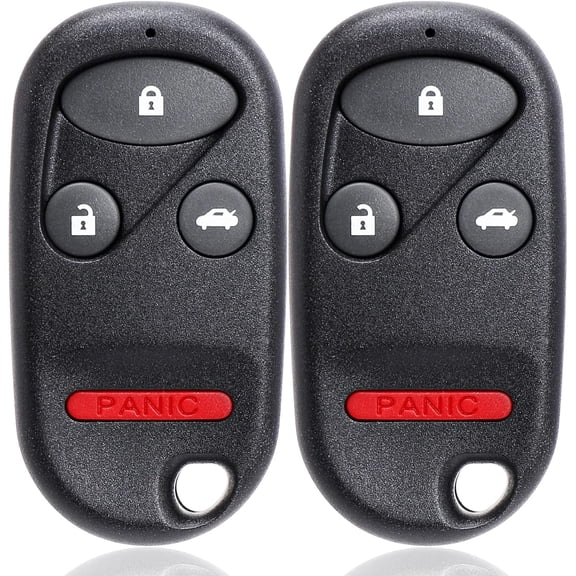 Key Fob Replacement Fits for Honda Accord & TL 1998 1999 2000 2001 2002 2003 DIY Programming Keyless Entry Remote Control Car Key Fobs KOBUTAH2T, 72147-S0K-A02, 72147-S84-A03 (Pack of 2)
