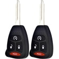 thumbnail image 1 of Easy to Use Key Fob Replacement Fits for Wrangler Compass Patriot Caliber Nitro Chrysler Aspen Smart Car Keyless Entry Remote Control Start Key Fob (FCC ID:KOBDT04A,OHT692427AA 2Packs, 1 of 6