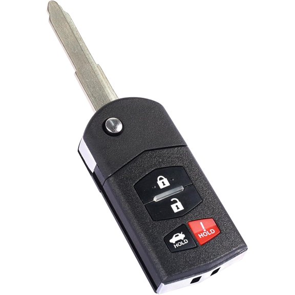 Easy to Use Keyless Entry Remote Control Car Key Fob Replacement Compatible with 3 Seden 6 MX-5 Miata 2006-2015, 315Mhz 63 80 Chip 4 Button for BGBX1T478SKE125-01