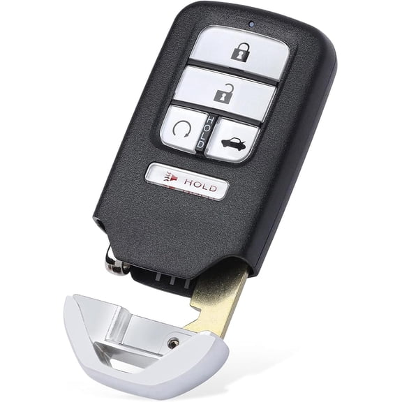 Easy to Use Keyless Entry Remote Control Car Key Fob Replacement Compatible with Honda Civic CR-V Pilot Driver 1 Memory 2016 2017 2018, 433Mhz ID47 Chip 5 Button KR5V2X 7812D-V2X