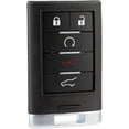 thumbnail image 1 of Easy to Use Keyless Entry Remote Smart Key Fob for 2010-2015 Cadillac SRX (DIY Step-by-Step Programming Instructions FCC ID: NBG009768T), 1 of 5