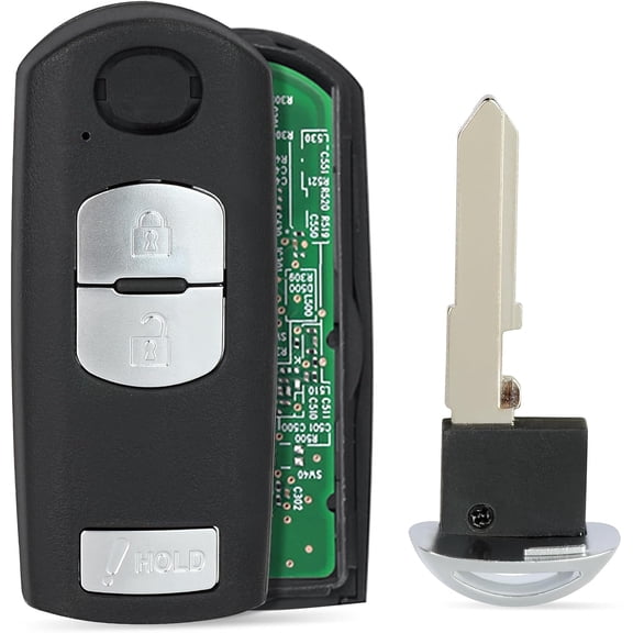 Easy to Use OEM Board Keyless Entry Remote Car Smart Key Fob Fit for 3 CX-3 CX-5 Speed 3 CX9 KDY3675DY WAZSKE13D01 315MHz ID49 3 Buttons