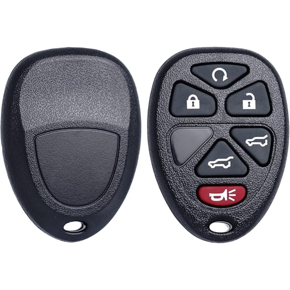 Easy to Use Remote Key Fob Replacement Fits for Chevy Tahoe Suburban Yukon/Yukon XL Cadillac Escalade 2007-2014 Keyless Entry Remote Start Control 22951510 15913427 22756462