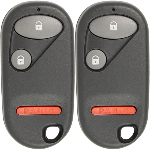 Easy to Use Replacement for New Keyless Entry Remote Key Fob for Select Civic and Pilot That Use FCC NHVWB1U523 or NHVWB1U521 (2 Pack)