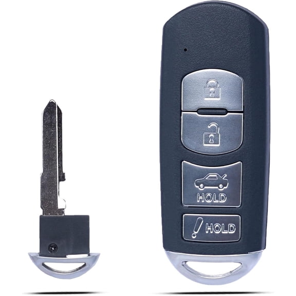 Easy to Use Smart Key Fob Replacement Fits for 3 6 2014 2015 2016 2017 2018 / MX-5 Miata 2016-2019 Keyless Entry Remote Control WAZSKE13D01 IC: SKE13D-01 662F-SKE13D01 315MHz ID49 Chip