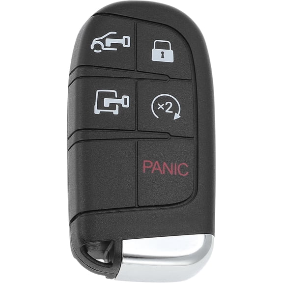 Easy to Use X AUTOHAUX 433 MHz Replacement Keyless Entry Remote Smart Key Fob for for Ram Promaster 2022 2023 No.7FF24LXHAB 5 Buttons
