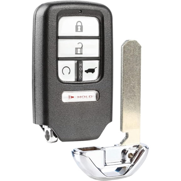 Easy to Use fits 2016 2017 2018 Honda Civic CR-V Pilot Smart Key Fob Keyless Entry Remote (KR5V2X)